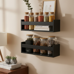 Multifunction Reversible Floating Shelf