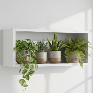 Rectangular Floating Wall Shelf